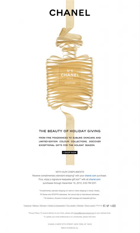 CHANEL Email Format .